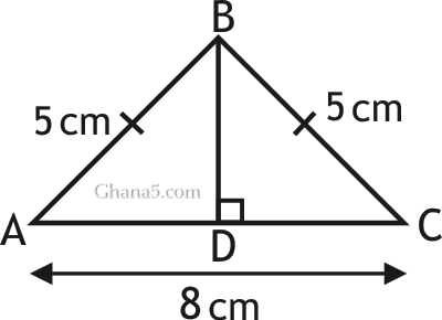 Waec BECE mathematics 1994 Objectives exam question 24 on Ghana five dot com