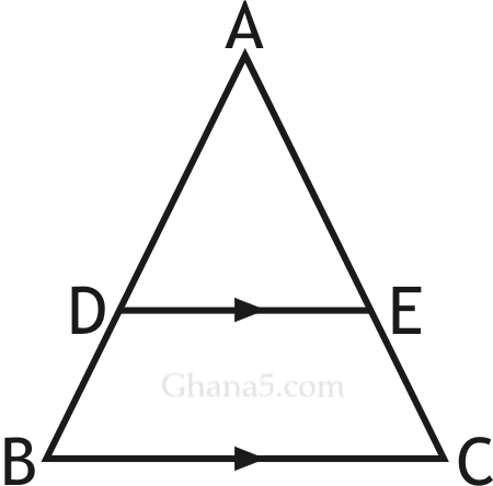 BECE maths (Waec) past examination question. 1995 objective test question 35